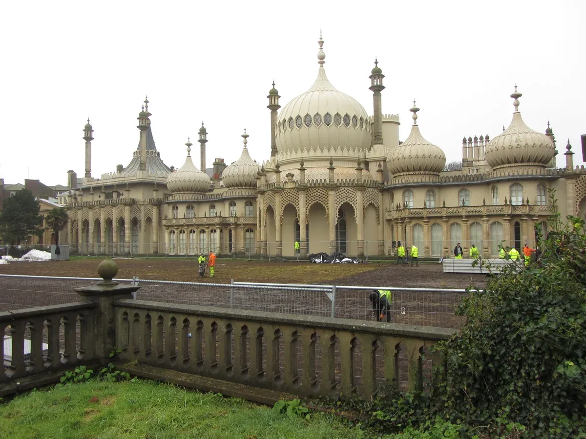 Royal Pavilion in Brighton on a day trip from London
